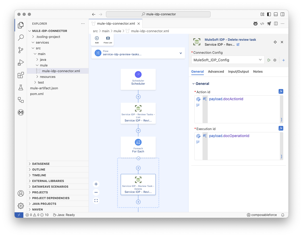 Anypoint Code Builder Configuration